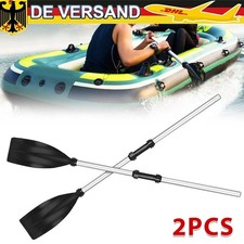 2× Paddel Alu Ruder