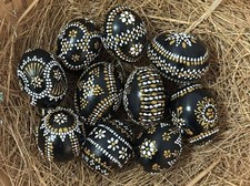 10 Stück sorbische Ostereier