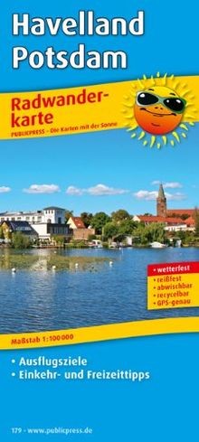 Radwanderkarte havelland - havelland,
