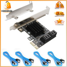 SATA Karte PCIe 3.0 4 Ports