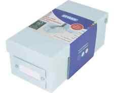 Stylex 42669 Lern- und Karteikartenbox, DIN A8 inkl. 400 Karteikarten Hellblau