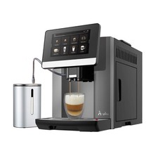 Acopino Kaffeevollautomat Barletta rot – Espressomaschine mit Milchsystem antraz