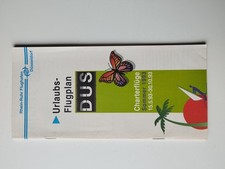 Flugplan Düsseldorf Airport Timetable 1993