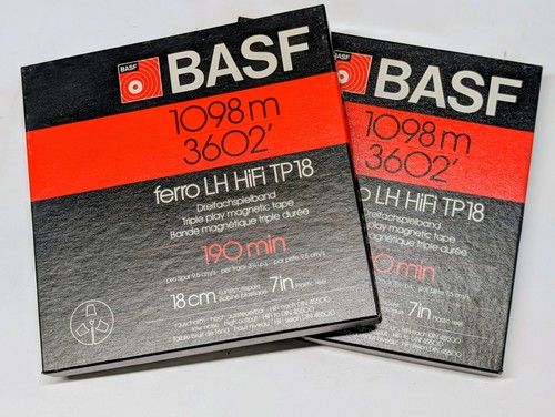 Basf tonbänder 18cm 3602 - 2,
