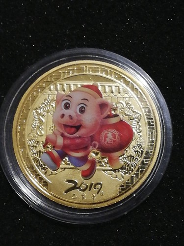 Vergoldete medaille lunar - medaille,,