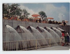 Postcard Wasserwand Rheinpark