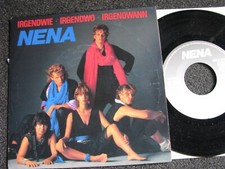 Nena-Irgendwie Irgendwo Irgendwann 7" Vinyl-1984 Holland-CBS-A 4710