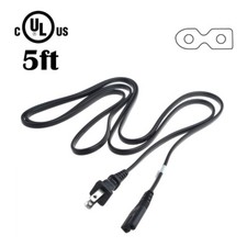 PwrON 5ft UL AC Power Cord for