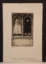 Rolf Escher (*1936 Hagen) - Zwei Torbögen - Radierung - 6/169