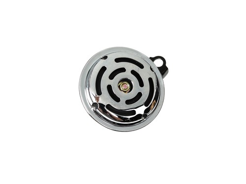 Hupe 12v mit halter - mit, chrom