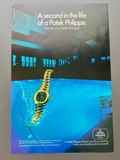 Nautilus by Patek Philippe 1982 Vintage Watch Ad Werbung Reklame