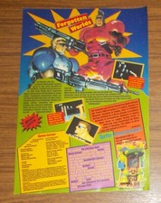 Seltene Werbung | Review SEGA Mega Drive FORGOTTEN WORLDS Turtles LCD Game 1992