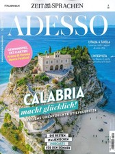ADESSO, Italienisch-Magazin 09/2025: Calabria macht glücklich!   +wie neu +