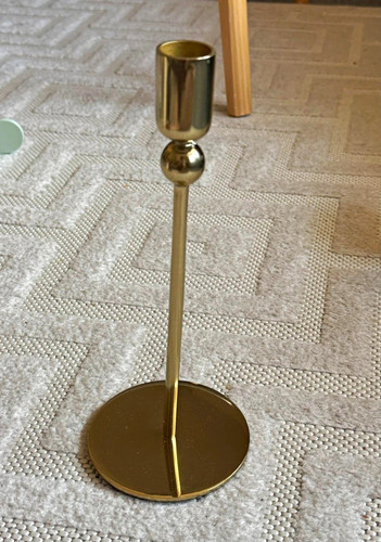 Kerzenhalter metall gold - metall,