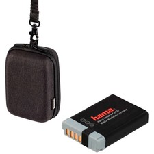 Hama Akku + Tasche Hardcase