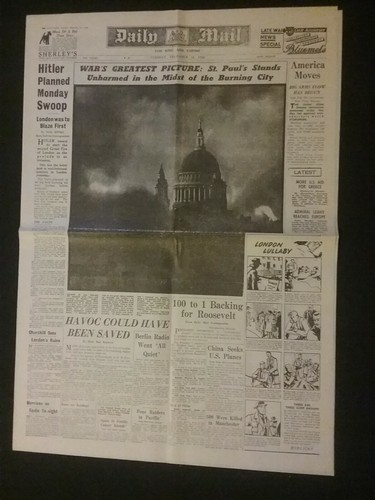 1940 wwii daily mail dienstag - 1940,