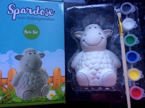 Spardose schaf zum - schaf,