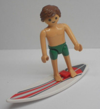 Surfer mit Surfbrett ++ Summer
