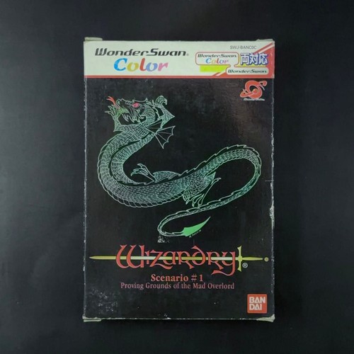 Wizardry wonderswan color wsc - wonderswan,