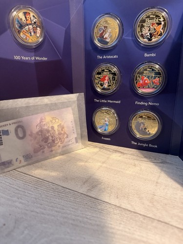 Disney münzsammlung 100 - disney,
