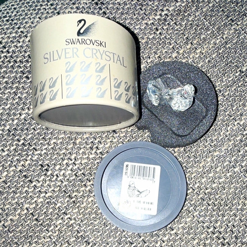 Swarovski silver crystal vogel - swarovski,