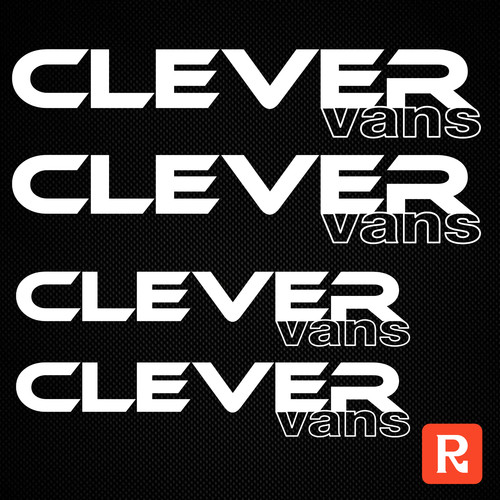 Aufkleber für clever vans - aufkleber,