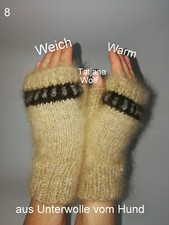 Pulswärmer Daumenloch Armstulpen Handstulpen Handschuhe Stulpen gestrickt _8