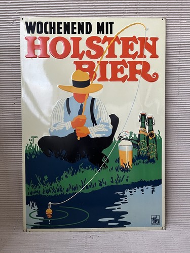 Altes reklame blechschild - reklame,
