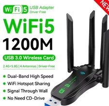 USB 3.0 WLAN Adapter 1200Mbps