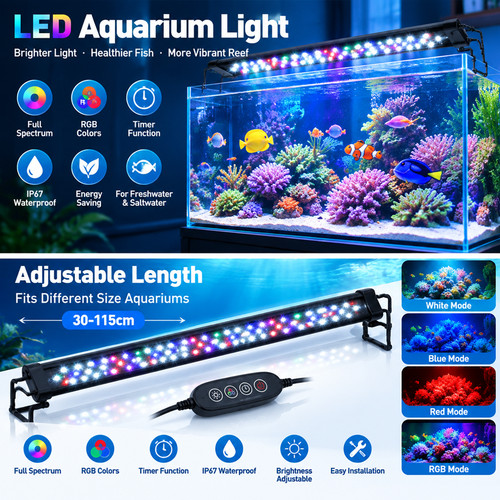 Led aquarium beleuchtung - led,
