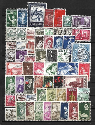 Saarland sammlung 1952 - -, 1959