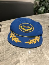 Vintage blau Kapitän Snapback