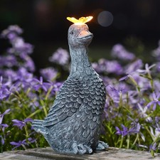 Gartenfigur Gans mit