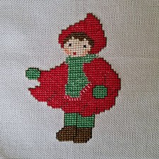 Winterkind Stickbild