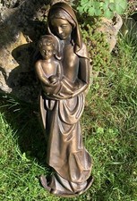Maria mit Jesuskind  Bronze