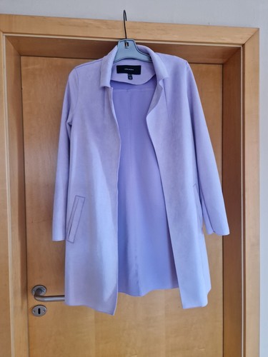 Velour übergangsmantel blazer - velour,