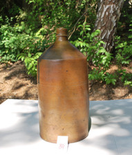 Große Antike Tonflasche, Steingutflasche, Keramik Wasserkrug, Nr. 84