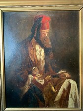 Orientale mit Fes und Bart