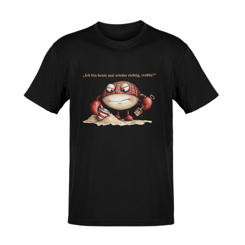 Shirt krebs heute crabby - t-shirt,