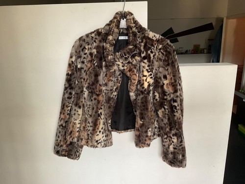 Jacke promod fake fur leopard - jacke,