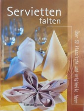 Servietten falten. Über 50