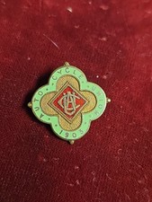 Alte Brosche Anstecknadel Auto