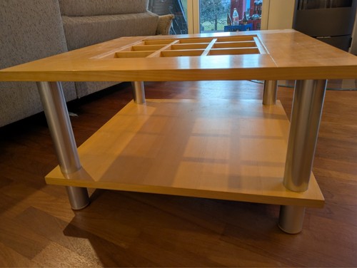Couchtisch holz mit - couchtisch,
