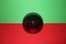 Lampenschirm Kugel Grau Chrom Rauchfarben E 14 E14 Ersatzglas Lampen Schirm Glas