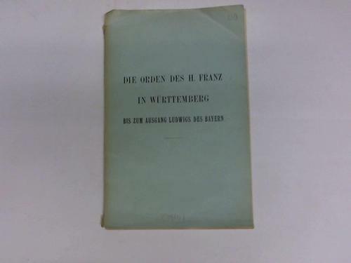 Die orden des franz in - orden,