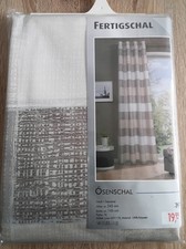 4x Fertigschal Gardine