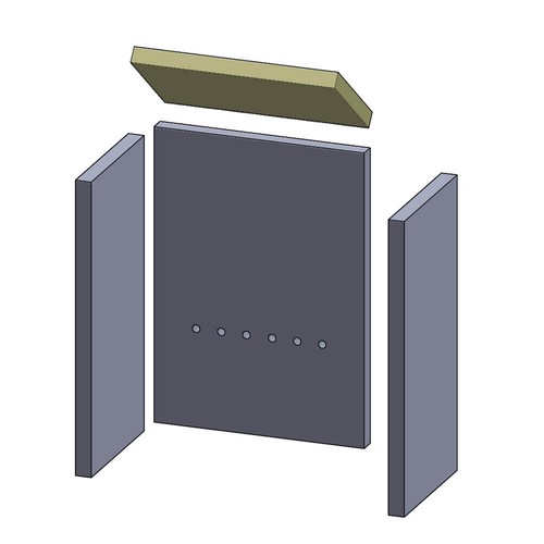 Heizgasumlenkplatte 325 181 - x,
