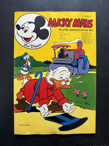 Walt disney micky maus heft - micky,