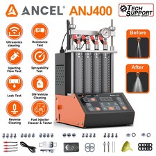 ANCEL ANJ400 Ultraschall Einspritzdüse Reiniger Tester Gleichmäßigkeit/Spray/Flow Test
