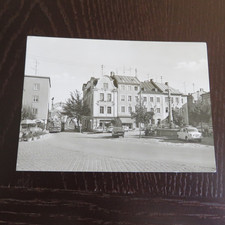 alte AK Laufen, Salzach, Obb., Berchtesgadener Land, alte Autos, Opel, Fiat, Bus